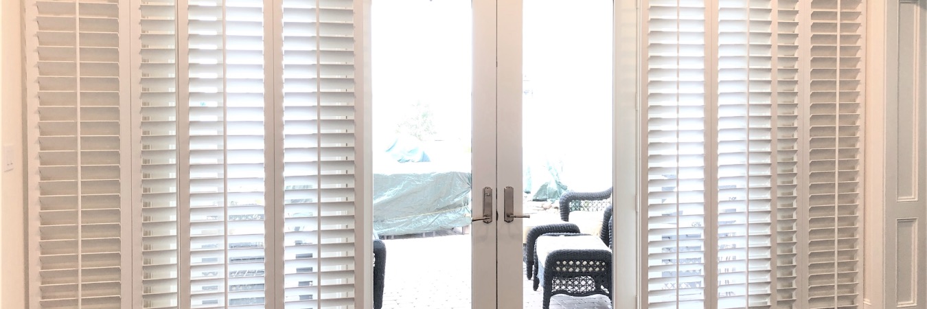Sliding door shutters in Fort Myers
