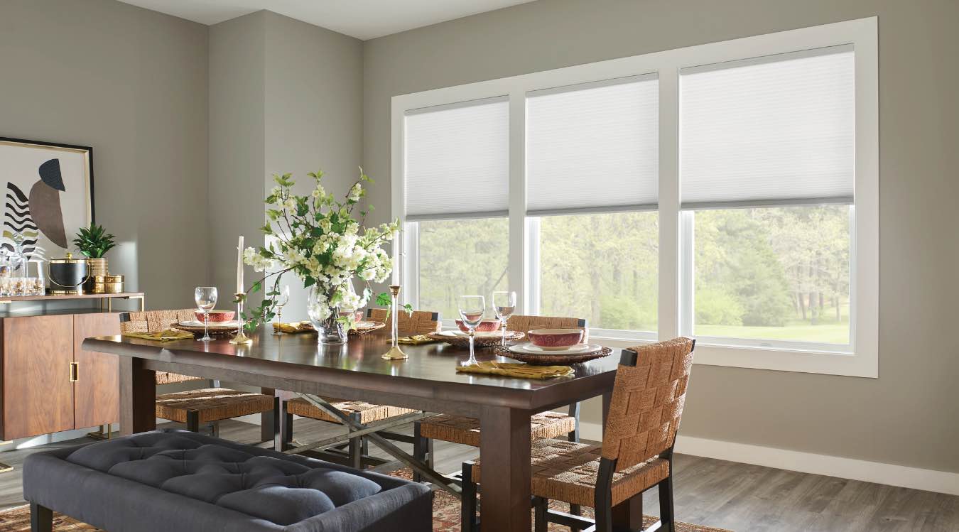 Cell shades in Fort Myers kitchen