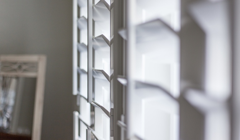 Your faux wood should have solid louvers if you want energy efficiency and a real-wood feel. Faux Wood Plantation Shutters in Fort Myers